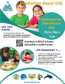 Kinder Info Day flyer